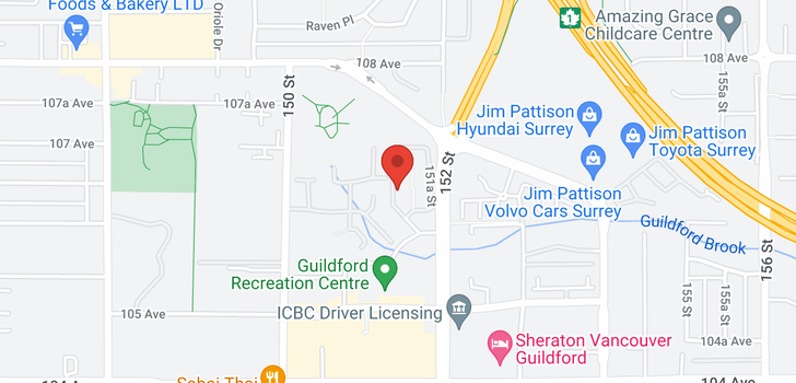 map of 108 10644 151A STREET